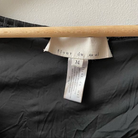 Fleur Du Mal Long Sleeve Knit Bra Top - Picture 6 of 10